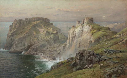 Tintagel, 1881 (wc paperille asennettuna levylle)